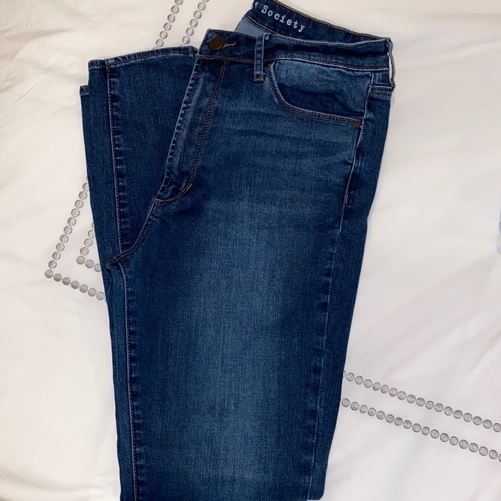 High waisted skinny Jean